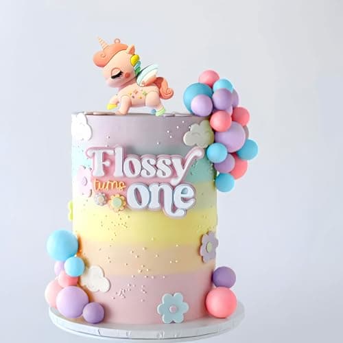 Roaring Good Time décoration de gâteau licorne poney décoration d'anniversaire poney décoration de gâteau arc-en-ciel faveurs de fête licorne décoration d'anniversaire arc-en-ciel