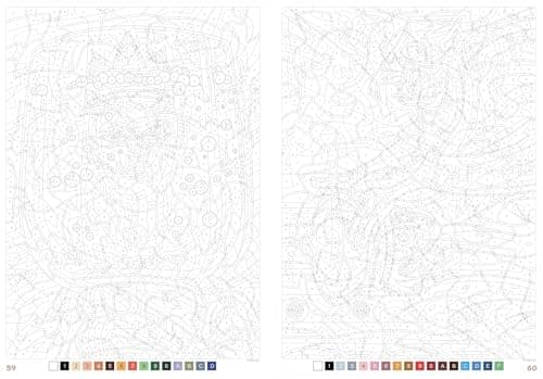 Coloriages mystères Disney - Grands classiques Spécial débutants