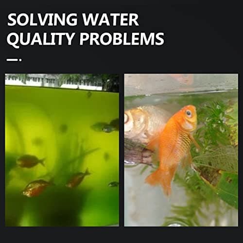 Aquarium UV Clean Light Fish Taper Clean Light Fish Taping Light Timing Submersible UVC Aquarium Clean Lampe Version LA Maison Eu Plug 220V Accessoires pour aquarium Clair (ZYUC609 (9W))