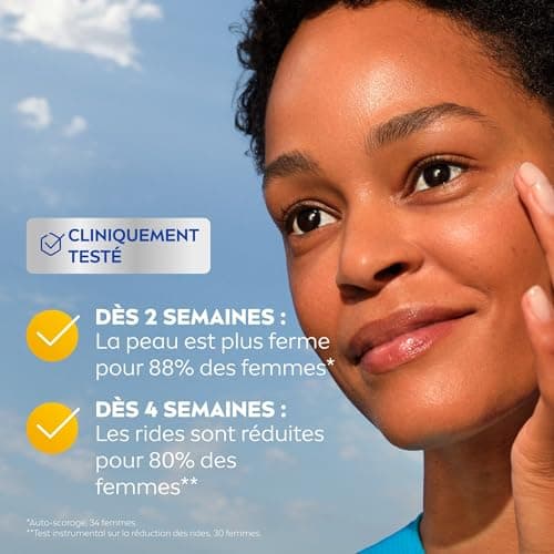NIVEA Q10 Sensitive Soin de Nuit (1 x 50 ml), crème anti rides enrichie en Q10 pur et extrait de réglisse, crème anti-âge booster de collagène, crème visage apaisante pour peaux sensibles