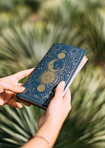 Grupo Erik - Ensemble Carnet de Voyage Astral, Carnet de Notes 2 en 1, Notebook Simili Cuir