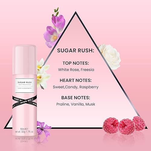 Miss So...? Mini Galore Coffret Cadeau Brume Parfumée Pour Femme (4x50ml)