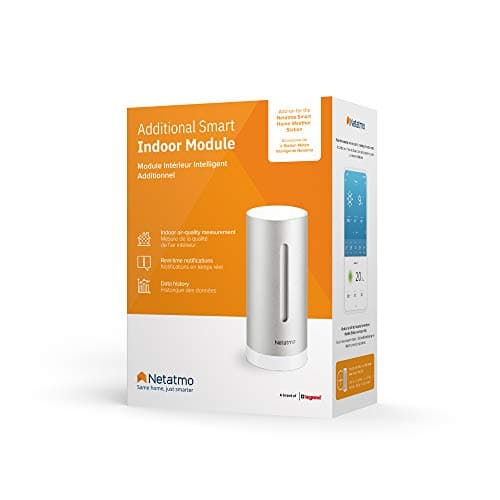 Netatmo Module Additionnel Intérieur pour la Station Météo Netatmo, NIM01-WW