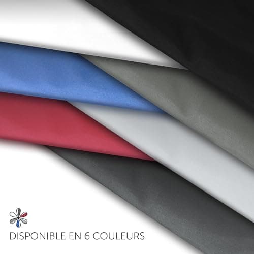 aboveBED Taie d'oreiller 50x70 (Lot de 2), Housse Coussin Anthracite, Oreiller en Jersey 100% Polyester, Fermeture éclair Dissimulée sur Le côté Long, Taie d'oreiller Douce et Respirante 50 x 70 cm