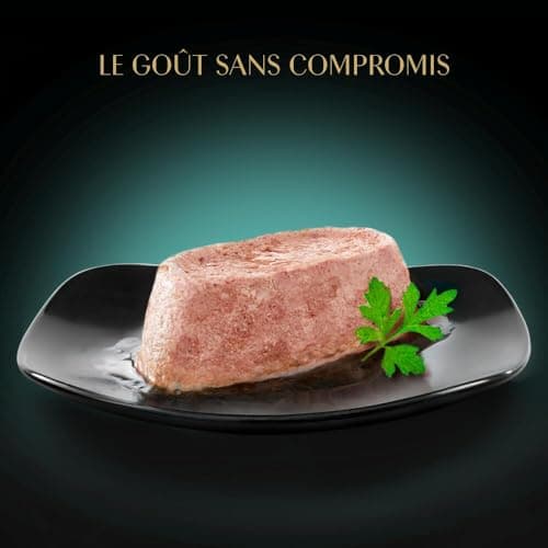 Sheba Perfect Portions pour chat adulte Barquettes Nourriture humide Terrine de luxe au saumon 6x37 LOT DE 8