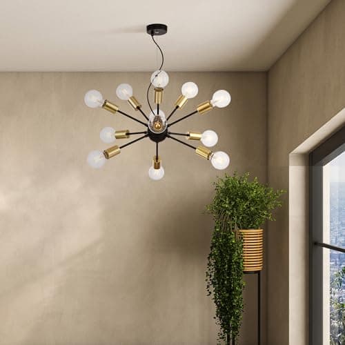Maytoni T546PL-12B Loft Jackson Suspension Noir