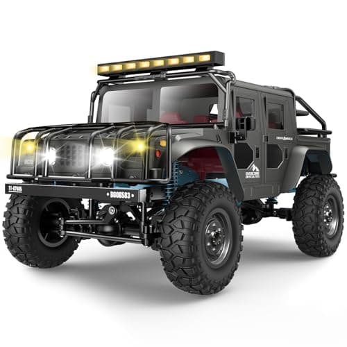 SIMREX Voiture Télécommande Tout - Terrain 1/12, 20 km/h, 4WD avec télécommande 2,4 GHz, véhicule Hors Route RC étanche ipx4 avec Batterie Rechargeable, Convient aux Enfants et aux Adultes