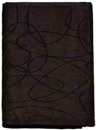BGEUROPE Nappe - Antitache - Noir - Réf. Lines - 150cm x 350cm