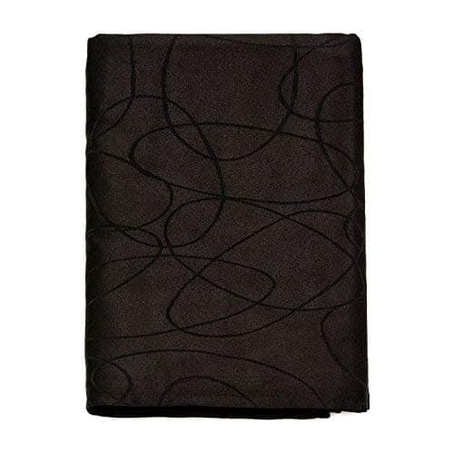 BGEUROPE Nappe - Antitache - Noir - Réf. Lines - 150cm x 300cm