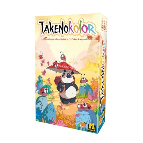Asmodee - TAKENOKOLOR – Jeu Stratégique pour Enfants dès 8 Ans - 20 Min