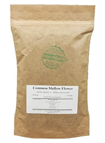 Herba Organica - Mauve Sylvestre Fleur - Malva Sylvestris L - Common Mallow Flower (100g)