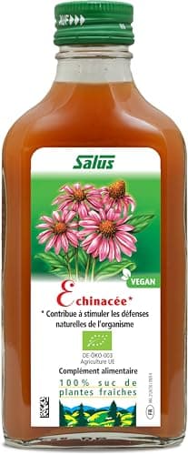 Salus – Échinacée BIO – Complément Alimentaire à Base de Echinacée BIO – Contribue à Stimuler le Défenses Immunitaires et les Voies Respiratoires – Végan – 200 ml