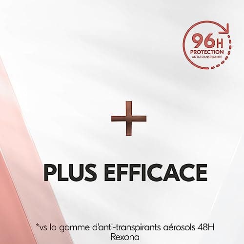 REXONA - Déodorant Femme Clean Scent - Stick Anti-transpirant - 3x plus efficace contre la transpiration - Protection 96h - 45ml