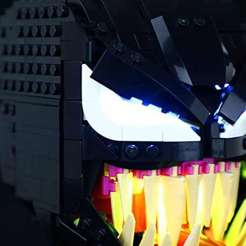 BRIKSMAX Kit d’éclairage à led pour LEGO SPIDERMAN Venom - Compatible avec Lego 76187 Blocs de construction Modèle- Pas inclure l’ensemble Lego