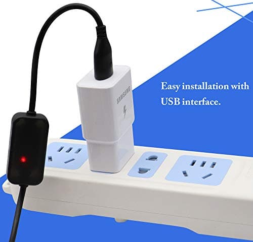 zdyCGTime USB 2.0 mâle à 90° DC3.5 * 1.35mm mâle 5v câble d'appoint coudé,adapté aux Ventilateurs,routeurs et Autres Petits équipements électroniques.(1m/1Paquet)