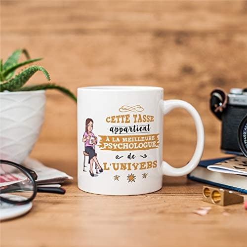 Mugffins Mug/Tasse Psychologue (Meilleur de l'univers) - Idées Cadeaux Drôles Psychologie