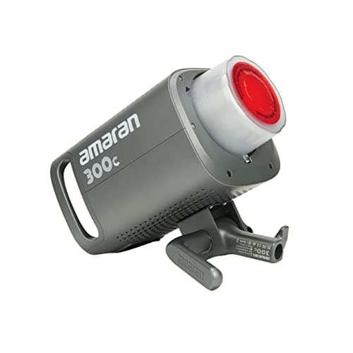 Aputure Amaran 300c RGBWW COB LED Studio Éclairage continu 300W CCT 2500K-7500K Bowens Point de Montage LED 26,580 Lux @ 1m Prend en Charge Le contrôle APP