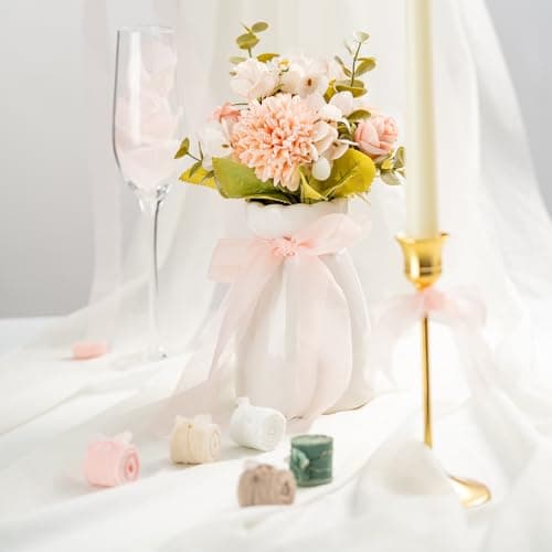 CHUQING Ruban Cadeau Vert Foncé Large 25 mm Ruban Mariage Mince Ruban Organza Vert Ruban Décoratif Rubans