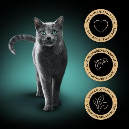 Sheba Perfect Portions pour chat adulte Barquettes Nourriture humide Terrine de luxe au saumon 6x37 LOT DE 8