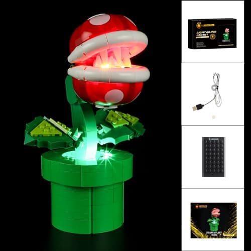 LIGHTAILING Jeu de Lumières pour Lego- 71426 Plante-Piranha - Modèle en Blocs De Construction - Ne Figurant Pas sur Le Modèle
