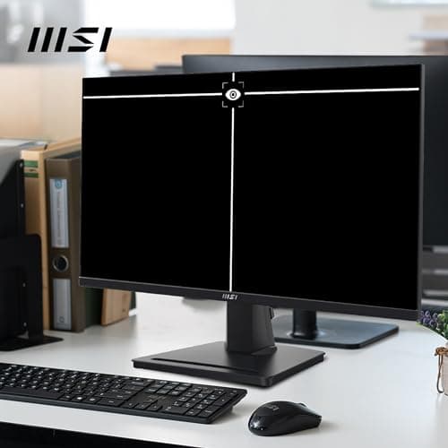 MSI Pro MP252 écran bureautique Full HD 24,5" - Dalle IPS 1920 x 1080, 100 Hz, écran respectueux des Yeux, Haut-parleurs intégrés, réglable en Inclinaison - HDMI 2.0b, DisplayPort 1.4a