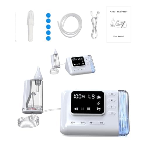 Aspirateur nasal électrique professionnel | Mouche-bébé | Mouche bebe electrique | Lavage nez | Hygiène de bébé | Aspire nez bebe | Ideal nettoyage petits | Accessoire soin bebes | Freenose Pro 2