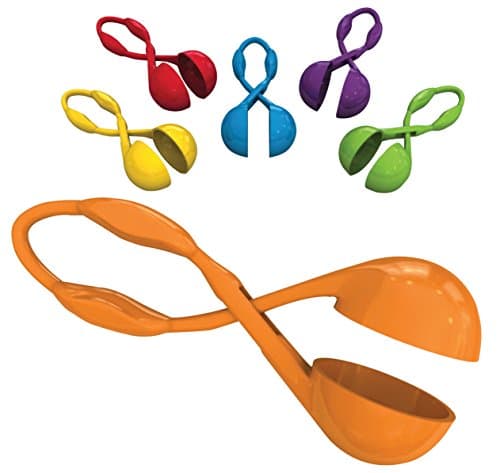 Learning Resources Pince à épiler (paquet de 6), pince motricité fine, pince montessori pour bac sensoriel, transvasement enfant pour le jeu dans le sable et dans l'eau, 3+