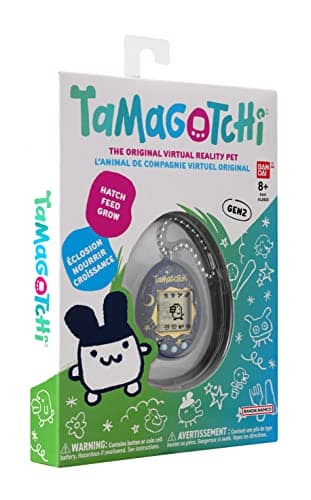 Bandai - Tamagotchi - Tamagotchi Original - Starry Night - Animal électronique virtuel avec écran Couleur, 3 Boutons et Jeux - Jouet Animal interactif en Français - Jouet Enfant 8 Ans et + - 42970
