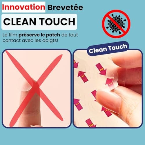 Patch Bouton Acné – Hydrocolloïdes – Pimple Patch Anti Bouton – Absorbe Les Impuretés dès 6h – Skincare Coréen, Ultra Fin – Favorise La Cicatrisation – Idéal Routine Skincare
