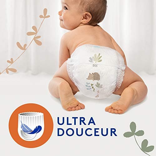 Lotus Baby Douceur Naturelle - Couches-culottes Bébé Taille 5 (enfant 12-20 kg) Pack 1 Mois - 120 Culottes