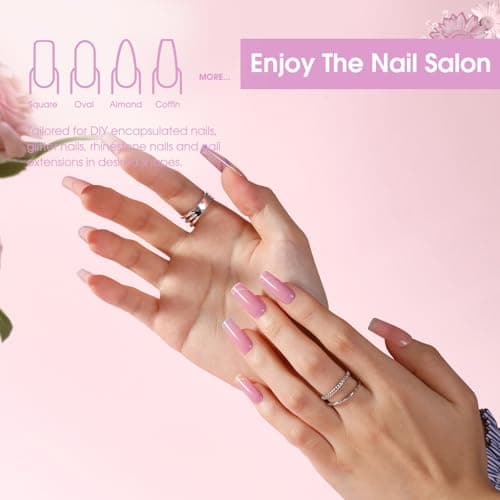 ROSALIND Gel pour Extension d’ongle 60ml, Puce Gel Construction Ongle UV, Poligel à Ongle Gel Nail Art pour les débutant, Professionnel et Salon de Manucure, Cadeau Pour les Amateurs
