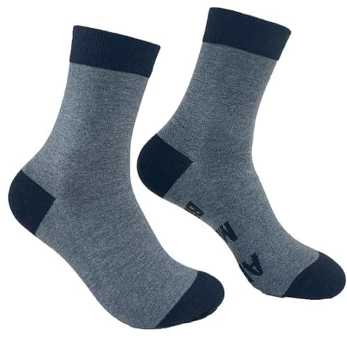 Chaussettes fantasie Noel Chaussettes Droles Chaussettes Courtes Fantaisie Cadeaux Nouveaute pour Les Amateurs Homme Femme Couple Funny Socks,Taille unique,Gris