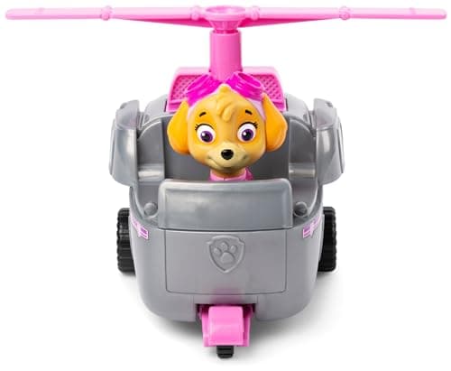 Paw Patrol - Pat Patrouille - Véhicule Figurine Stella - Voiture Figurine À Collectionner - Pat Patrouille Jouet - Plastique Recyclé - Voiture Enfant - Jouet Enfant 3 Ans Et +