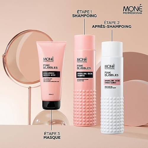 MONÉ Professional Après-Shampoing Brillance, Sans Sulfate, 300 ml