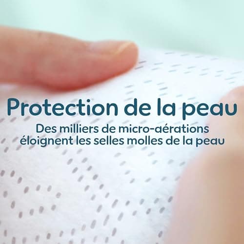 Pampers Premium Protection Taille 1, x112 Couches, 2kg-5kg, Double Protection pour la peau et contre les fuites + 10 Lingettes Harmonie Aqua Gratuites