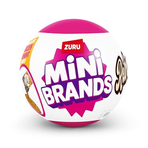 Mini Brands Retro de ZURU, Capsule avec reproductions Miniatures Retro à Collectionner, (1 Capsule)