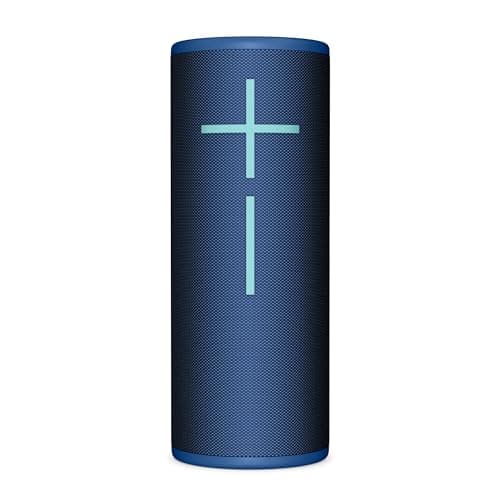 Ultimate Ears MEGABOOM 4, Enceinte Bluetooth Portable étanche avec Un Son Puissant à 360 degrés, Enceinte Flottante offrant Une autonomie de 20 Heures et Une portée de 45 m - Bleu
