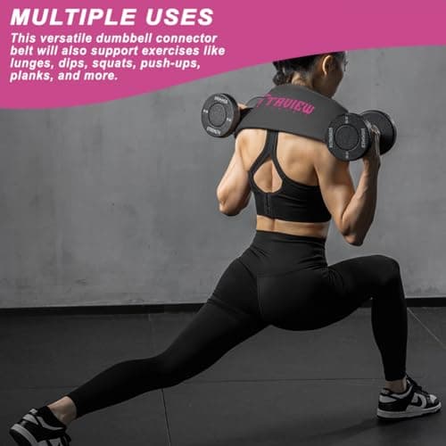 Hip Thrust Belt, Booty Belt für Hip Thrust, Hip Belt Pad für Glute Bridge Butt Workout mit Hanteln Kettlebells für Lunges Reverse Squat