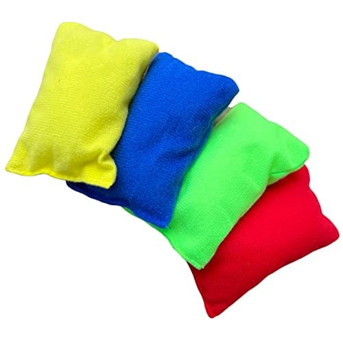 MIJOMA Kit de jeu d'extérieur 18 pièces pour enfants - Jeu de lancer - Jeu de course à 3 jambes