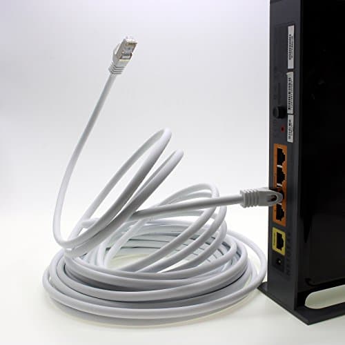 1aTTack.de 0,25m - 7 couleurs - 7 pièces Câble réseau CAT.7 Câble patch Sftp (câble brut) (SET) 10000Mbit/s - 500 MHz assemblé avec 2 fiches RJ45 Cat6a