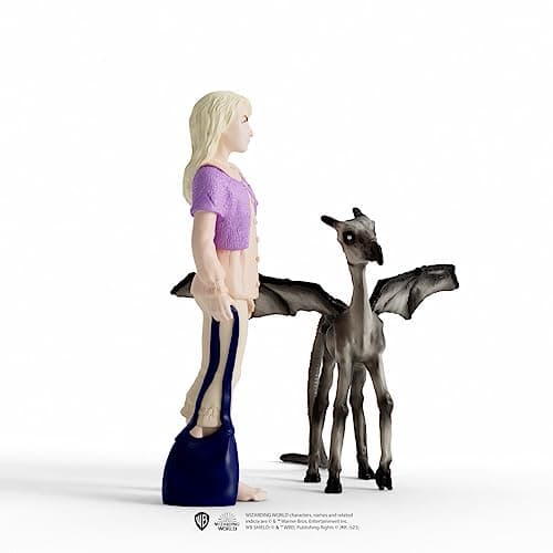 schleich 42636 Luna et Bébé Sombral, dès 6 ans, WIZARDING WORLD - figurine, 12 x 2 x 10 cm