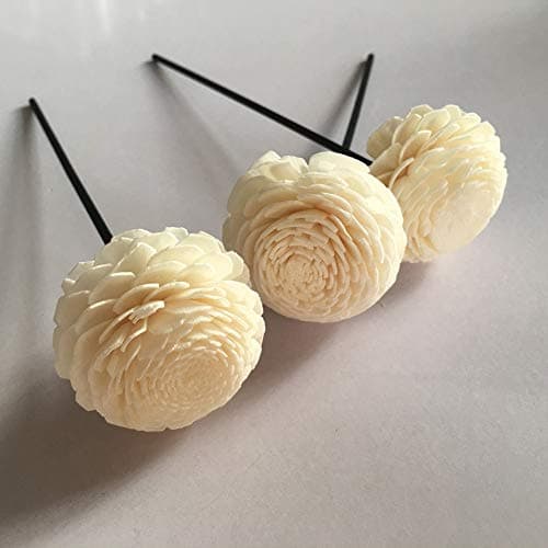FGYZYP Lot de 6 bâtonnets en rotin pour diffuseur de parfum, aromathérapie, bâtonnets d'huiles essentielles, recharges décoratives en rotin naturel pour la maison, le bureau