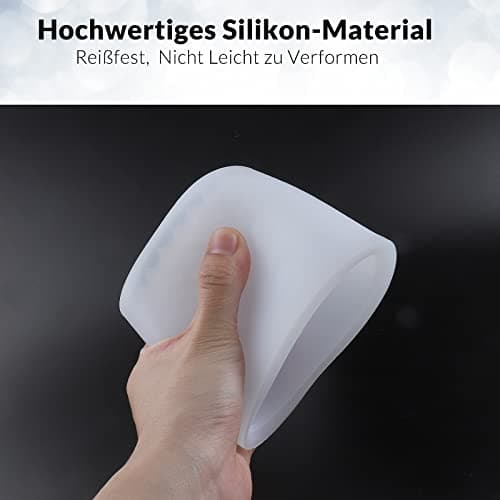 EPODA Moule en Resine Epoxy pour Boîte à Bijoux, Moule Silicone Resine Boite Organisateur avec Couvercle, Moule en Résine Moulage pour DIY Bougeoir et Conteneur à Stylos