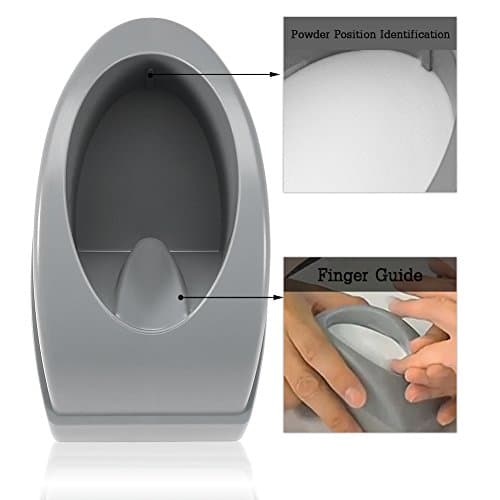 Dip Nail Container, Smile Line Maker, French Manucure Moulding, French Tip Dip Nail Powder Tray, Nail Art Diy Accessoire(gris)