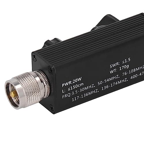 Pwshymi Antenne réglée sur Toute la Bande, Petite Boucle d'antenne QRP HF résistante aux interférences de directivité Forte pour la Transmission de la réception du Signal