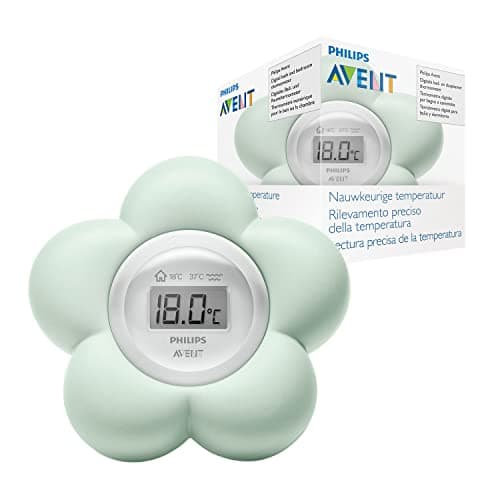Philips Avent Thermomètre numérique de bain pour bébé, étanche et mesure précise de la température (Modèle SCH480/00)