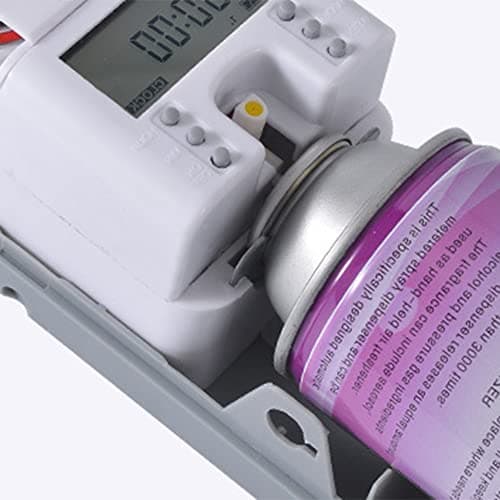 Melchior Distributeur Automatique D'AéRosol LCD Machine de PulvéRisation à Induction de Parfum de PulvéRisateur de Parfum à Distance ChronoméTréE D'HôTel, Argent