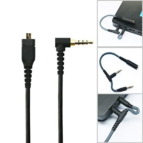Câble audio de rechange compatible avec SteelSeries Arctis 3, Pro Wireless, 5, 7, Pro Gaming Headset 2 m