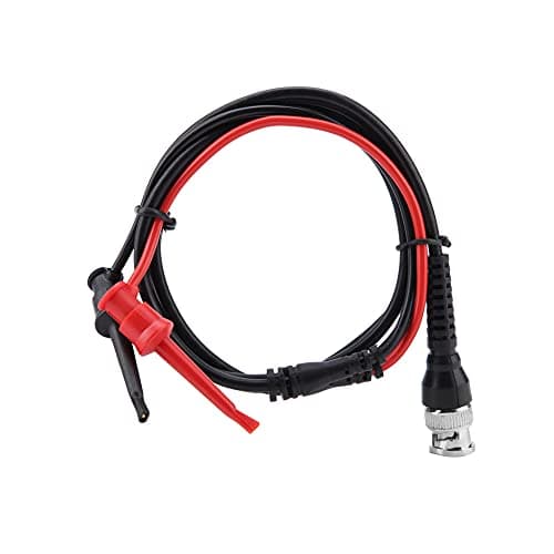 Câble coaxial BNC à BNC Crocodile Chip Multimeter Test Hook Set Test Lead Kit Sondes d'oscilloscope BNC à pinces crocodiles pour la formation d'électricien