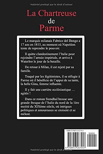 La Chartreuse de Parme: Stendhal | B&W Editions (Annoté)